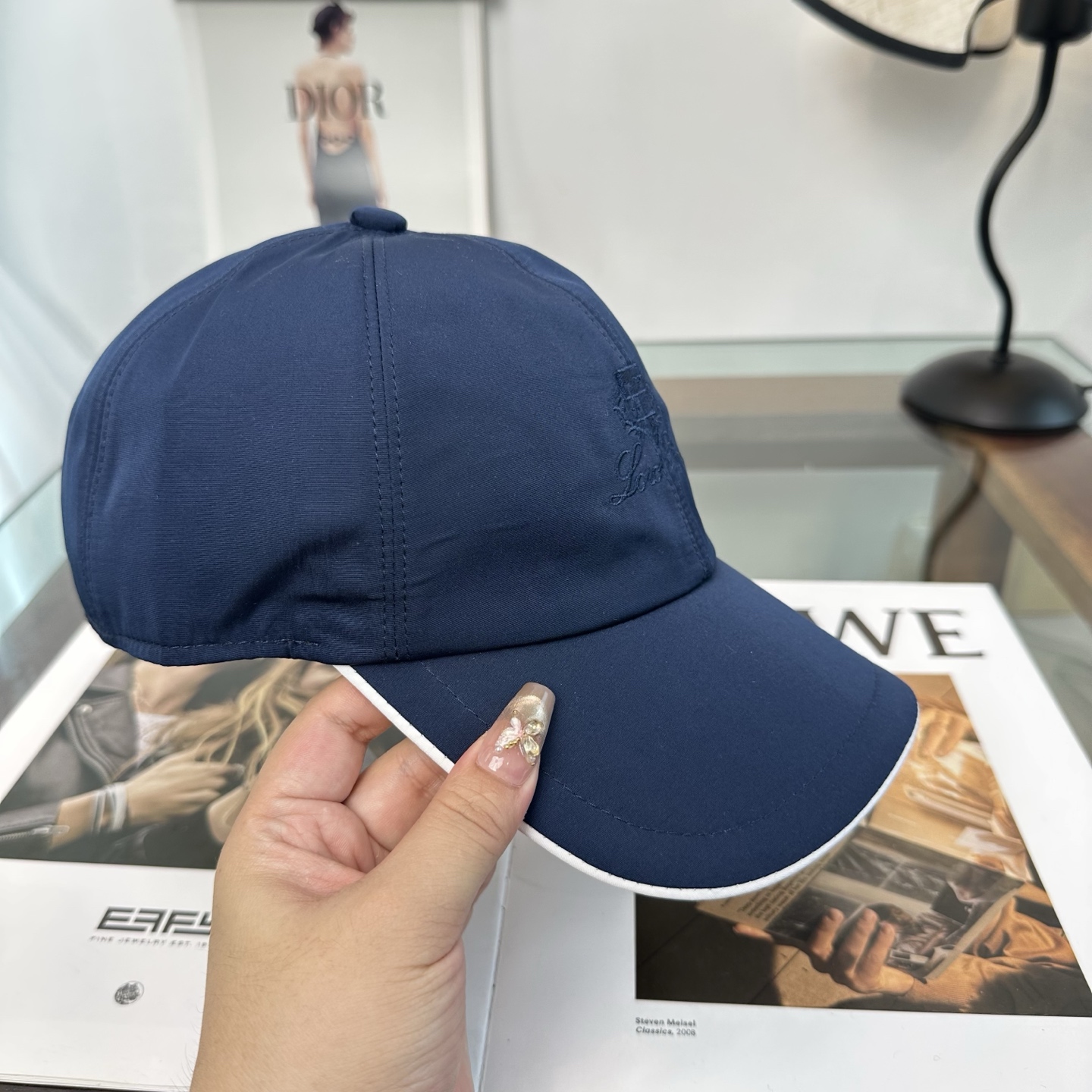 Loro Piana(诺悠翩雅) 专柜 新款高版本棒球帽，大牌同步，超好搭配，出货！
