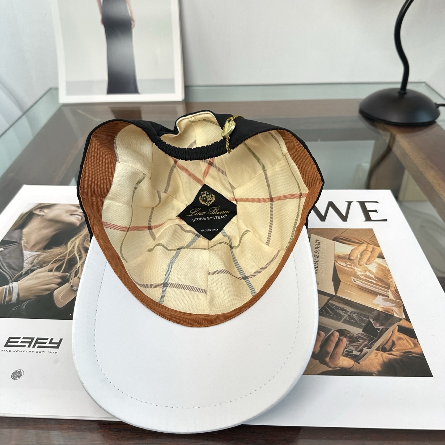 Loro Piana(诺悠翩雅) 专柜 新款高版本棒球帽，大牌同步，超好搭配，出货！