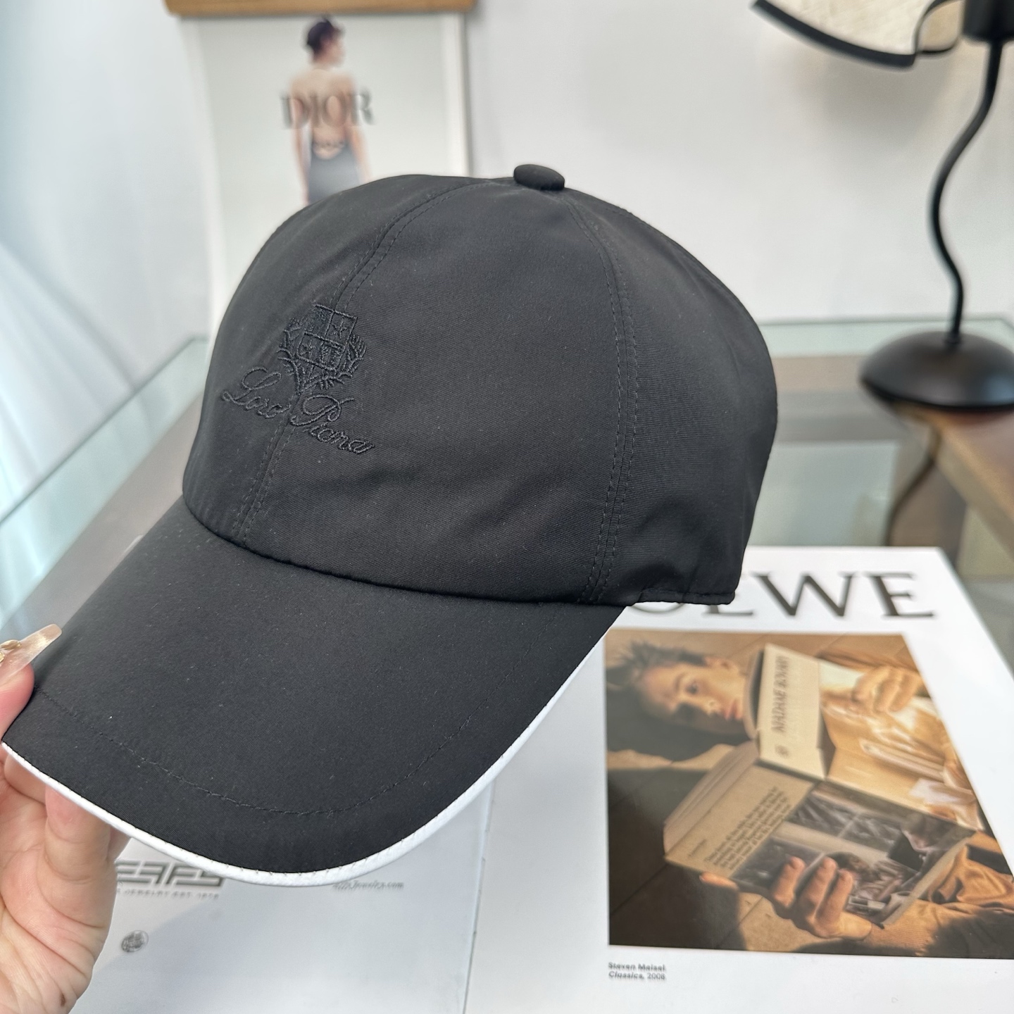 Loro Piana(诺悠翩雅) 专柜 新款高版本棒球帽，大牌同步，超好搭配，出货！