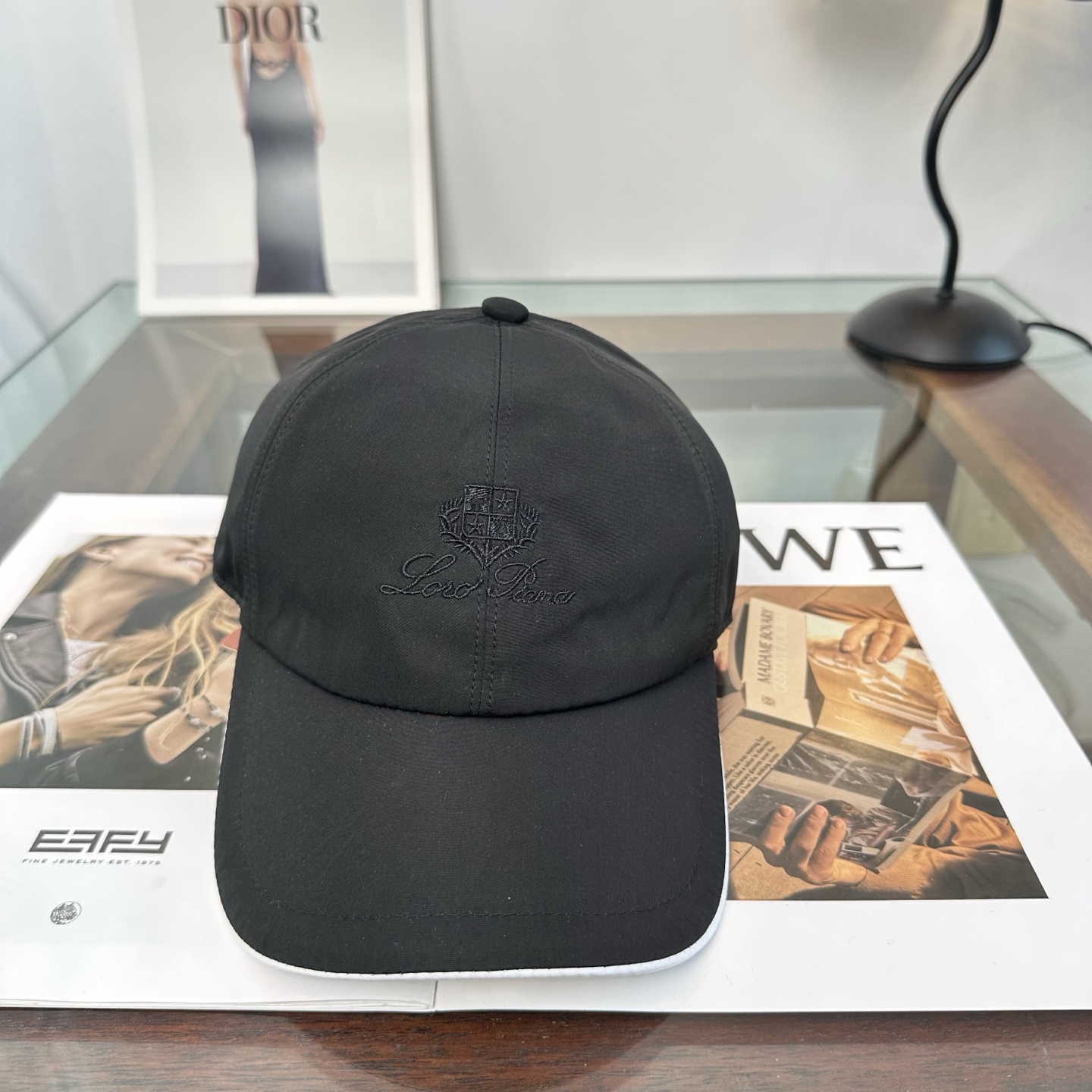 Loro Piana(诺悠翩雅) 专柜 新款高版本棒球帽，大牌同步，超好搭配，出货！