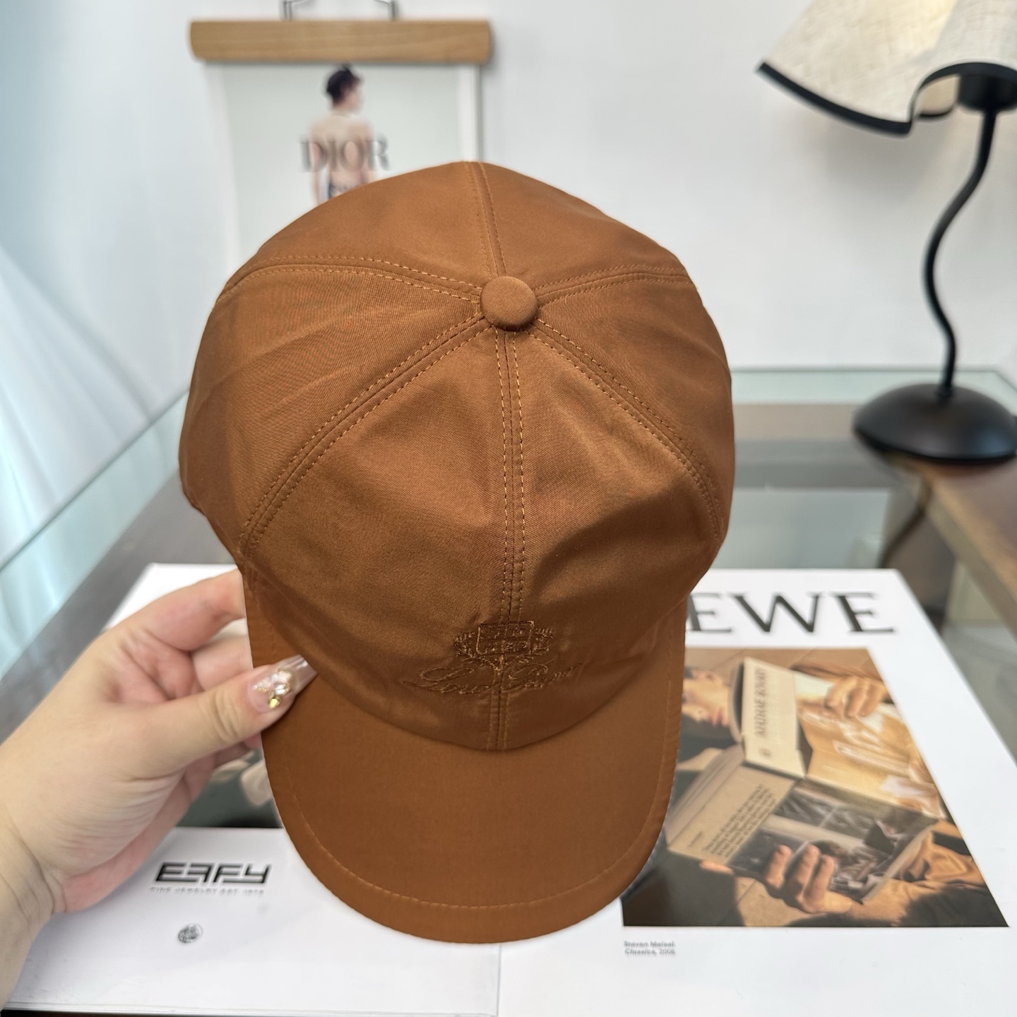 Loro Piana(诺悠翩雅) 专柜 新款高版本棒球帽，大牌同步，超好搭配，出货！