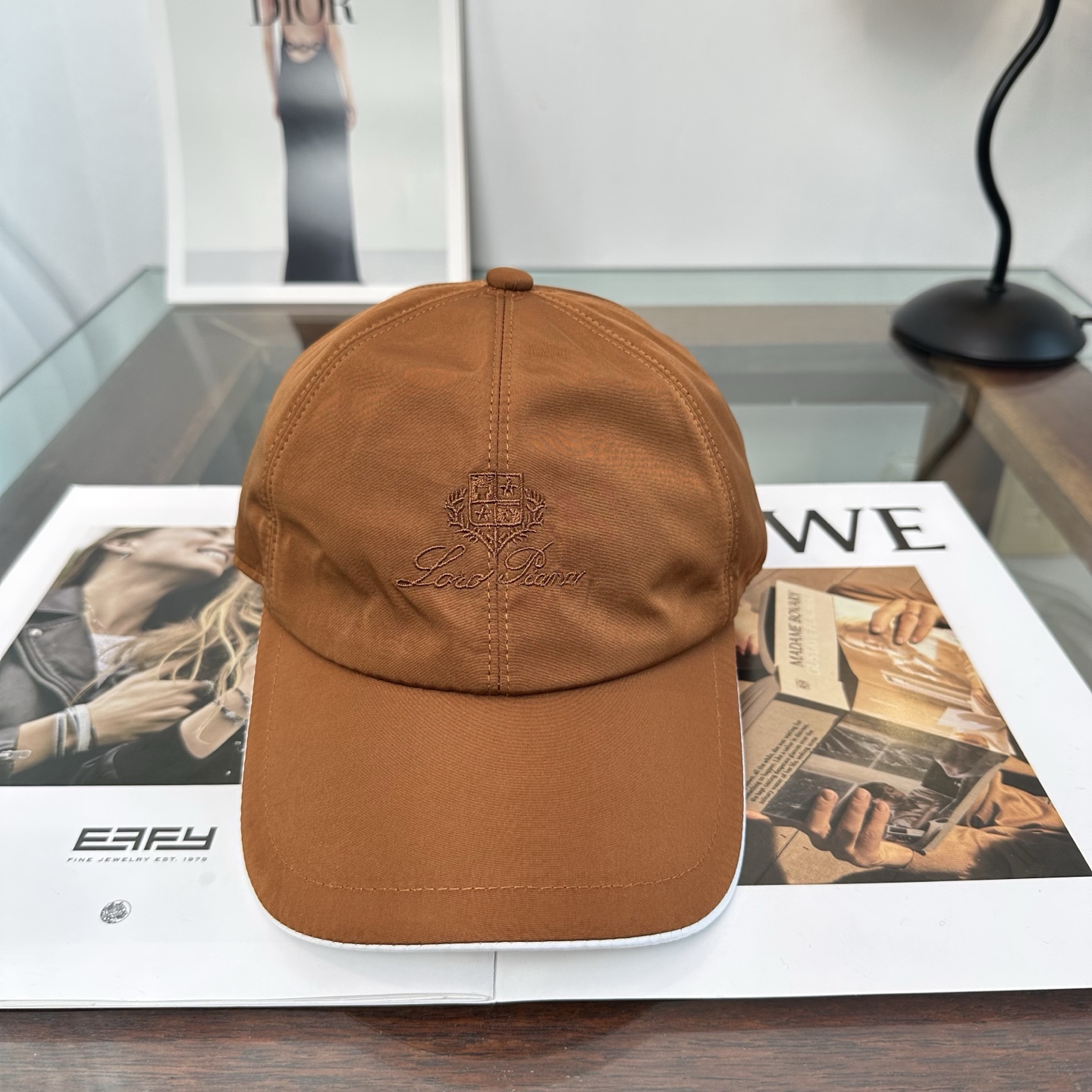Loro Piana(诺悠翩雅) 专柜 新款高版本棒球帽，大牌同步，超好搭配，出货！