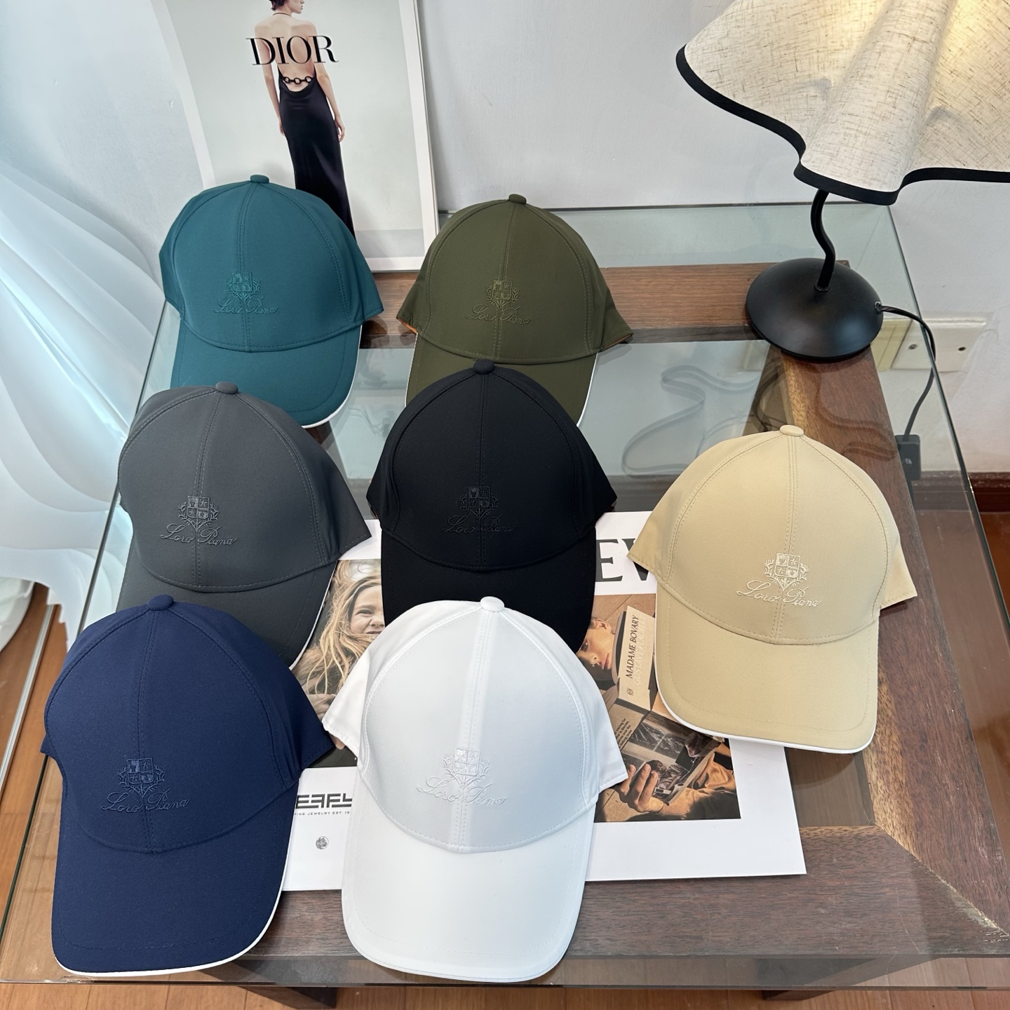 Loro Piana(诺悠翩雅) 专柜 新款高版本棒球帽，大牌同步，超好搭配，出货！