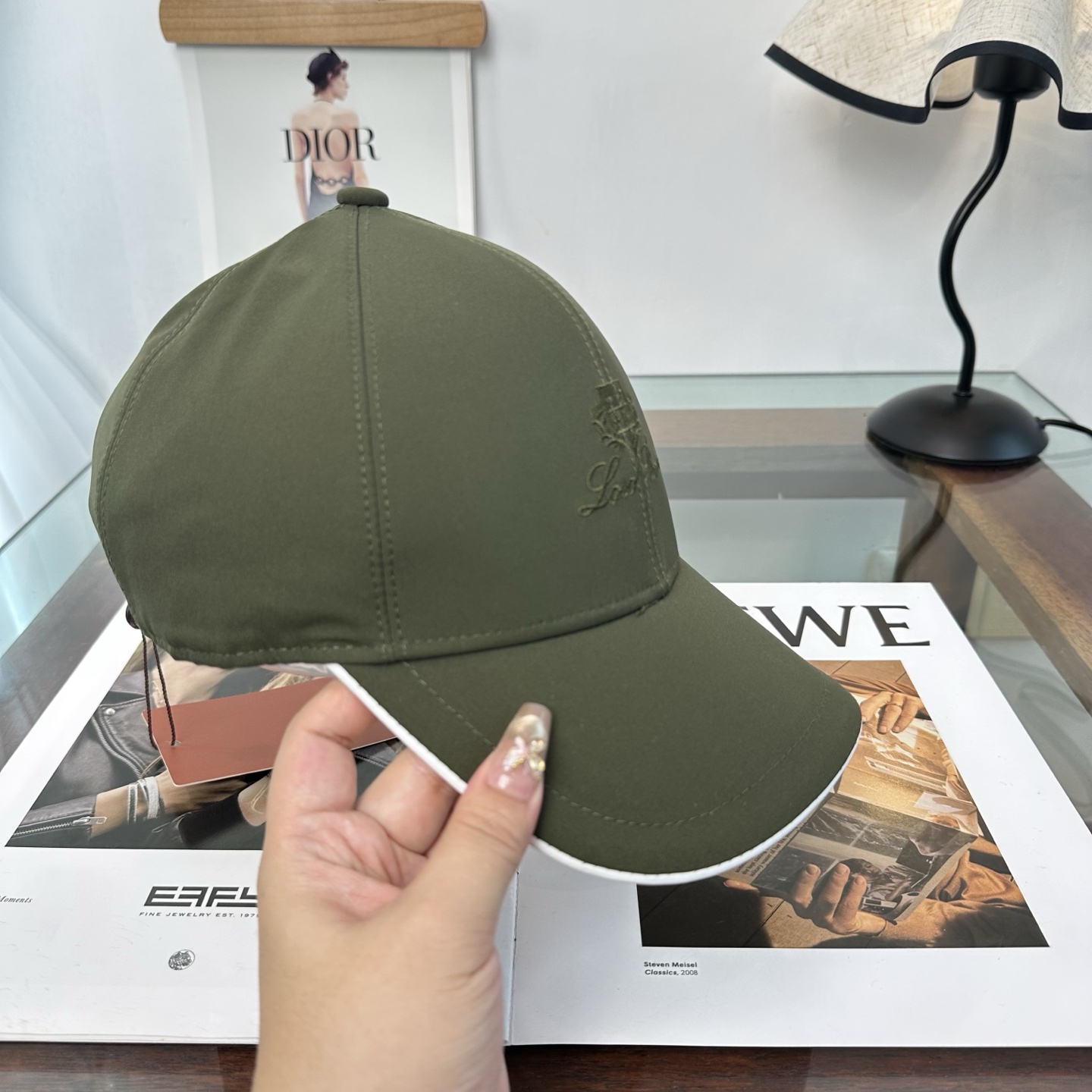 Loro Piana(诺悠翩雅) 专柜 新款高版本棒球帽，大牌同步，超好搭配，出货！