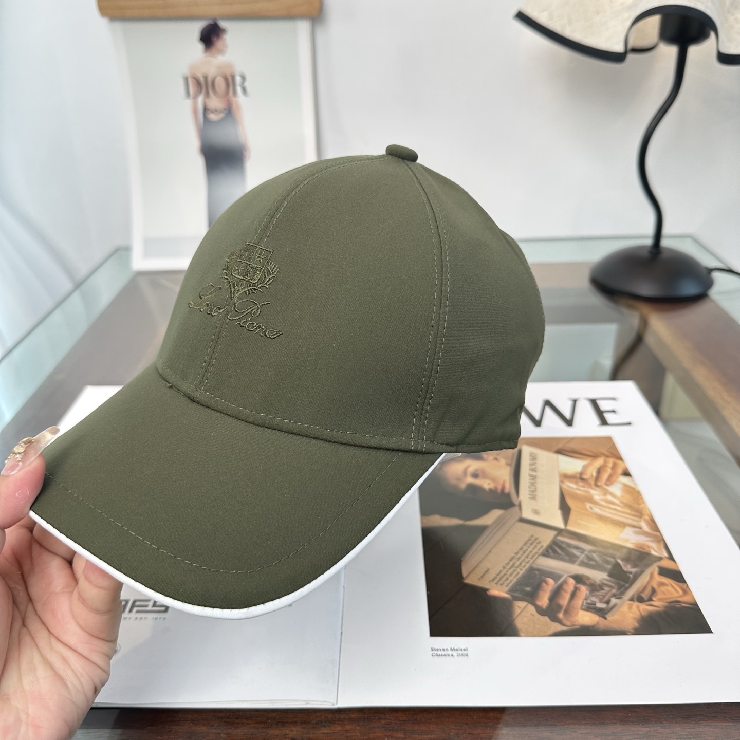 Loro Piana(诺悠翩雅) 专柜 新款高版本棒球帽，大牌同步，超好搭配，出货！