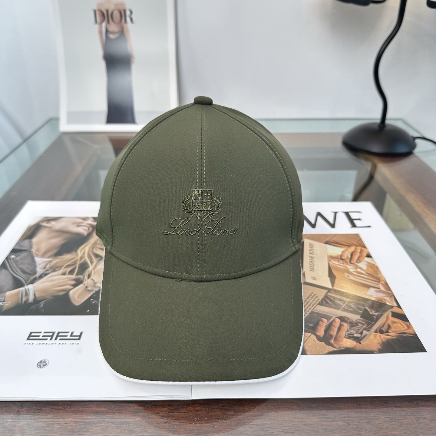 Loro Piana(诺悠翩雅) 专柜 新款高版本棒球帽，大牌同步，超好搭配，出货！