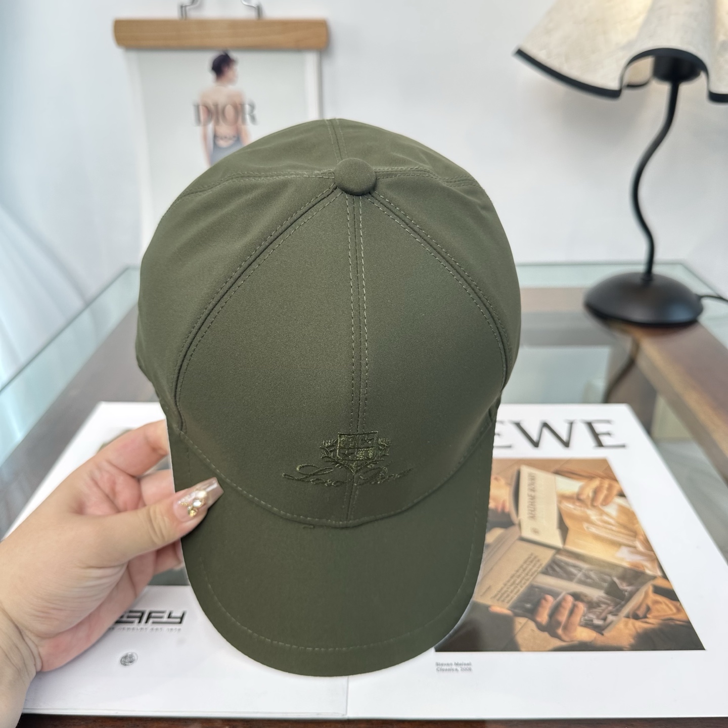 Loro Piana(诺悠翩雅) 专柜 新款高版本棒球帽，大牌同步，超好搭配，出货！