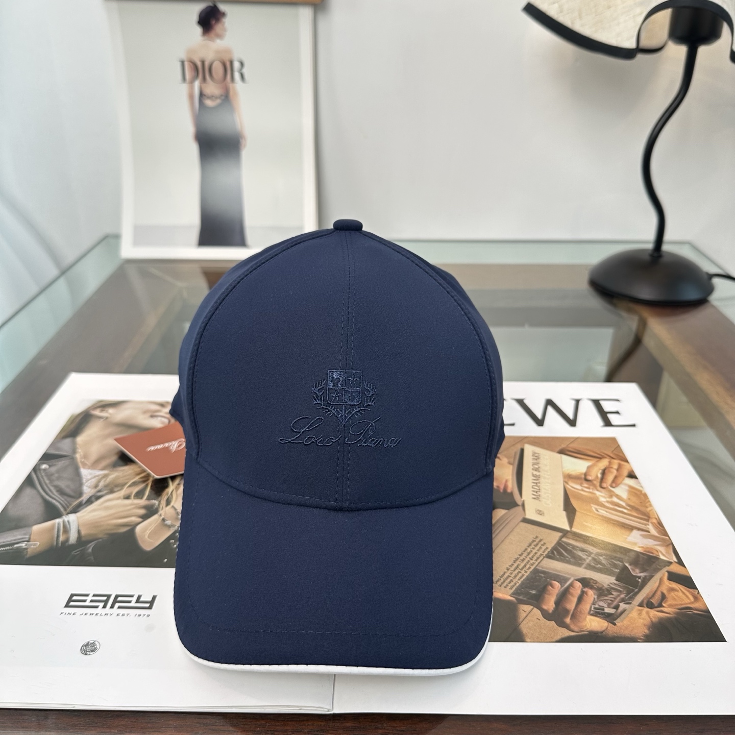 Loro Piana(诺悠翩雅) 专柜 新款高版本棒球帽，大牌同步，超好搭配，出货！