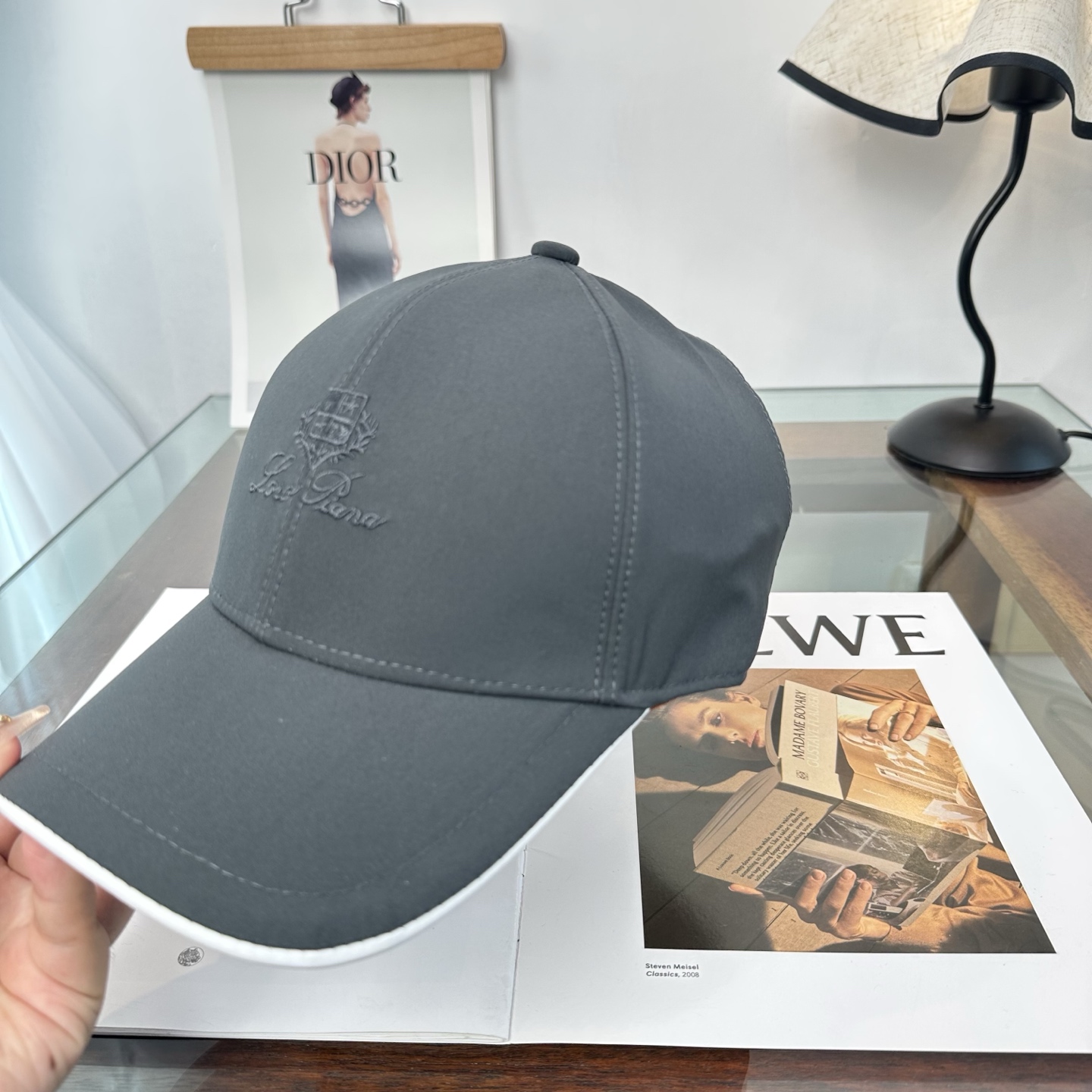 Loro Piana(诺悠翩雅) 专柜 新款高版本棒球帽，大牌同步，超好搭配，出货！