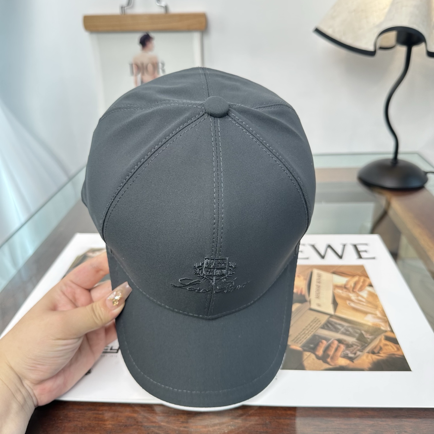 Loro Piana(诺悠翩雅) 专柜 新款高版本棒球帽，大牌同步，超好搭配，出货！
