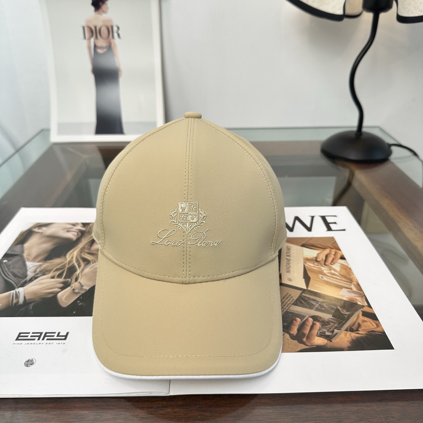 Loro Piana(诺悠翩雅) 专柜 新款高版本棒球帽，大牌同步，超好搭配，出货！