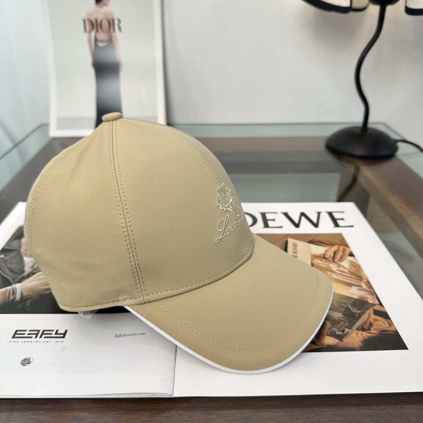 Loro Piana(诺悠翩雅) 专柜 新款高版本棒球帽，大牌同步，超好搭配，出货！