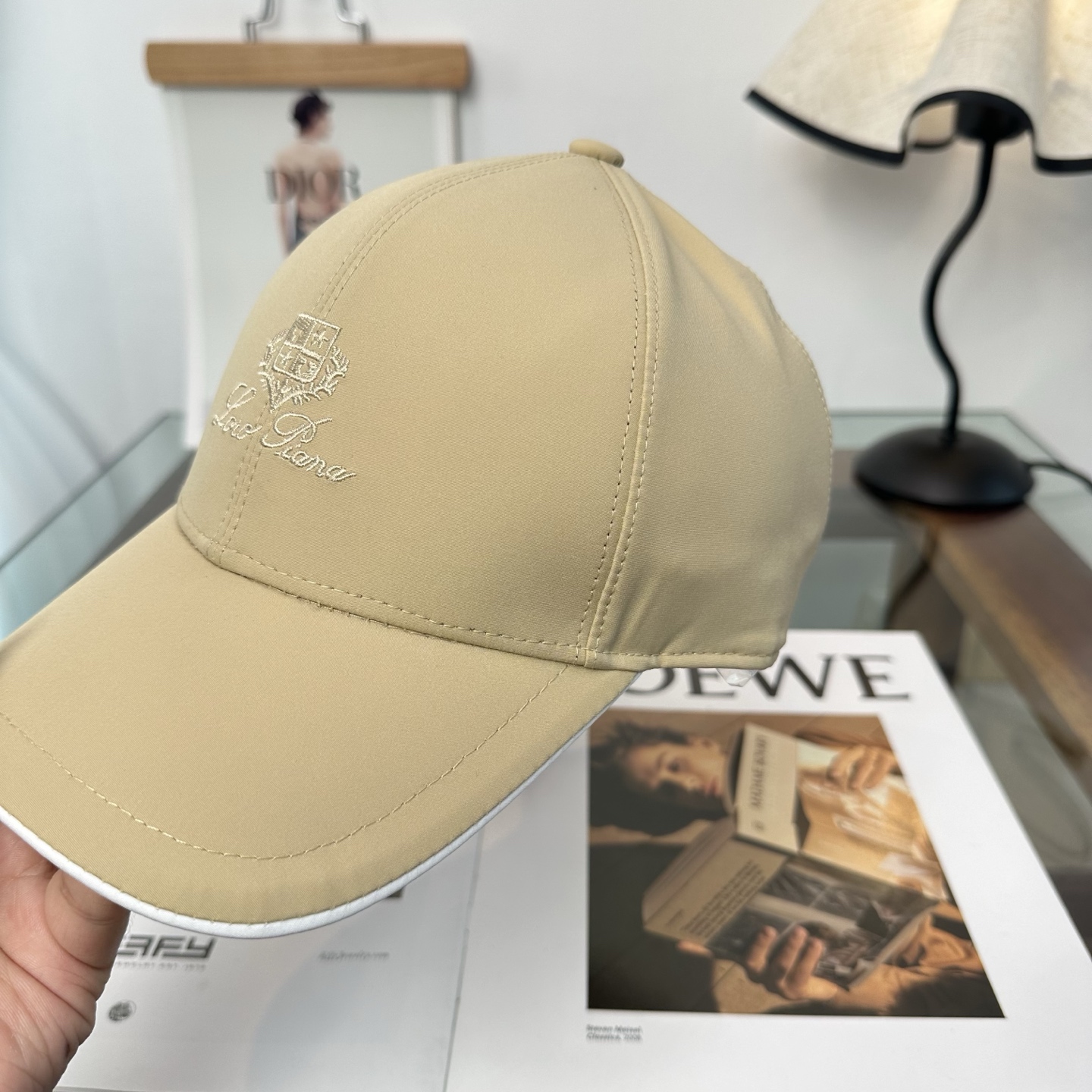 Loro Piana(诺悠翩雅) 专柜 新款高版本棒球帽，大牌同步，超好搭配，出货！