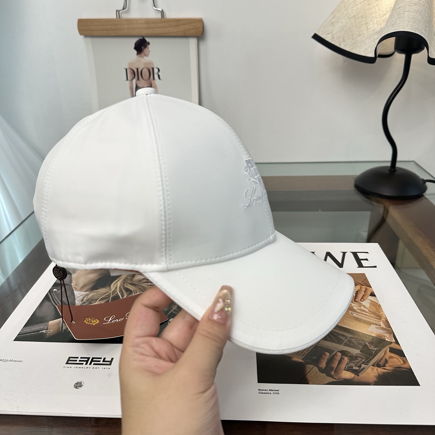 Loro Piana(诺悠翩雅) 专柜 新款高版本棒球帽，大牌同步，超好搭配，出货！