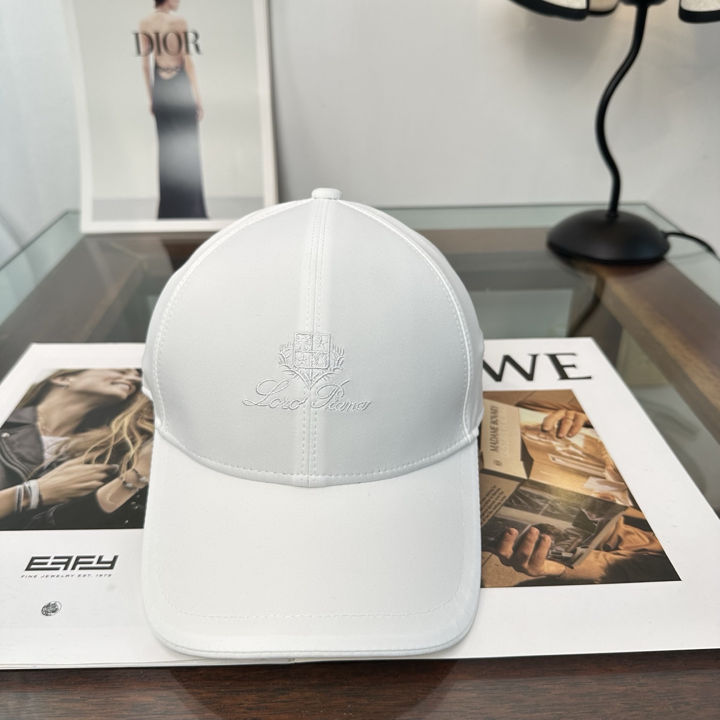 Loro Piana(诺悠翩雅) 专柜 新款高版本棒球帽，大牌同步，超好搭配，出货！