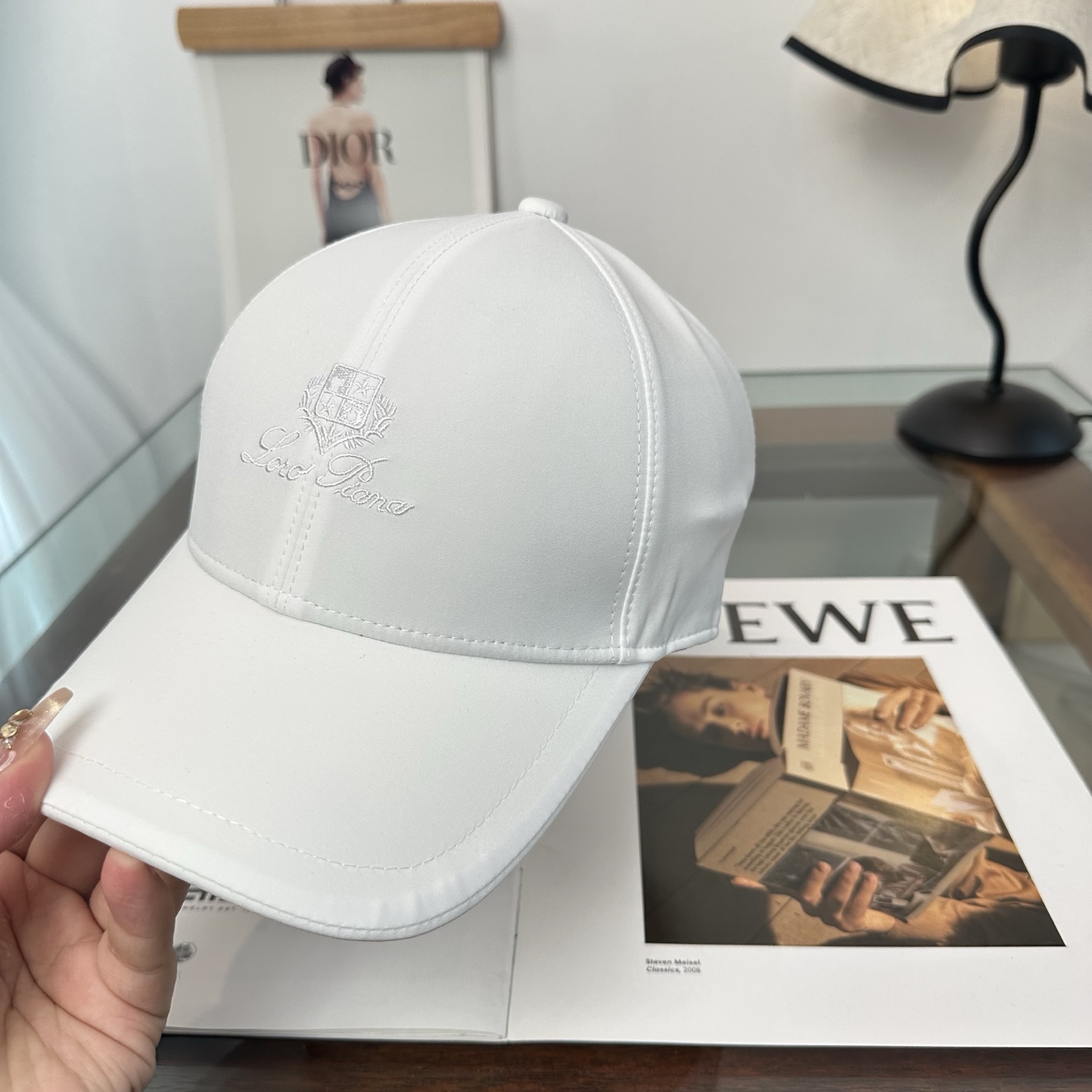 Loro Piana(诺悠翩雅) 专柜 新款高版本棒球帽，大牌同步，超好搭配，出货！