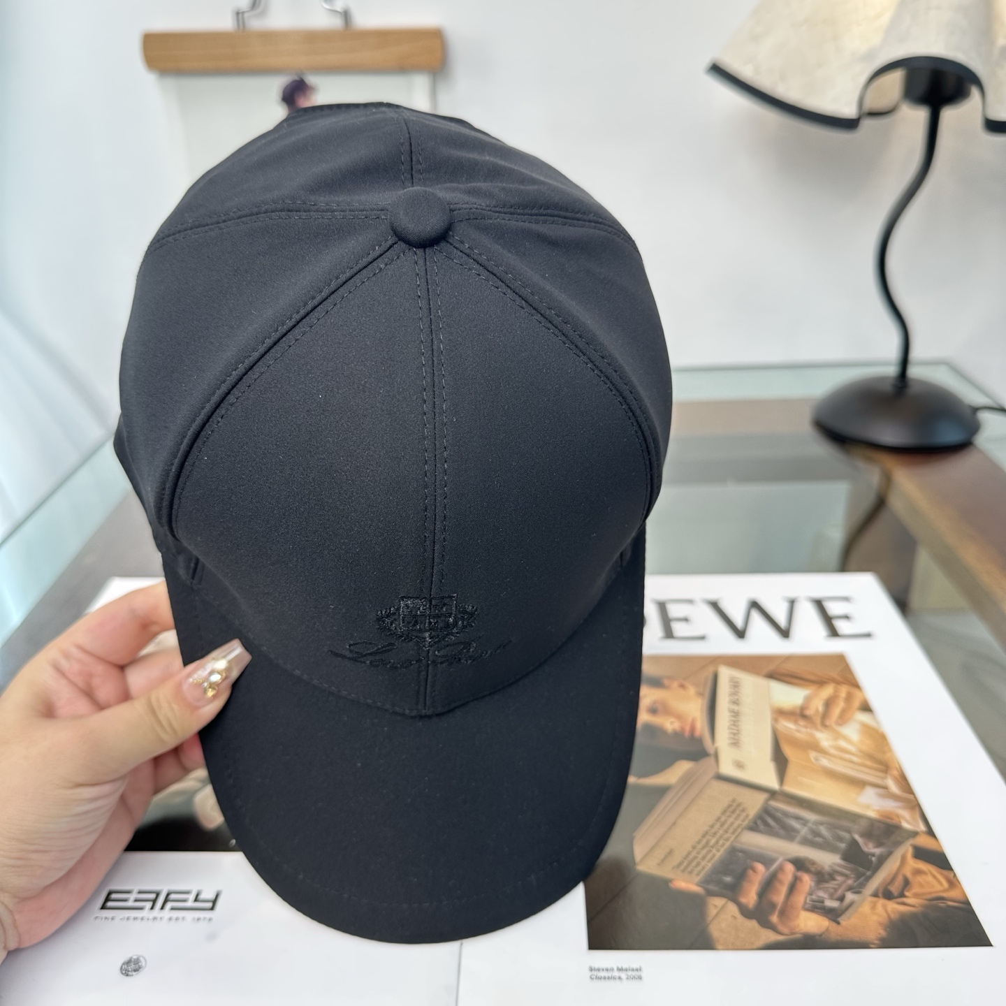Loro Piana(诺悠翩雅) 专柜 新款高版本棒球帽，大牌同步，超好搭配，出货！