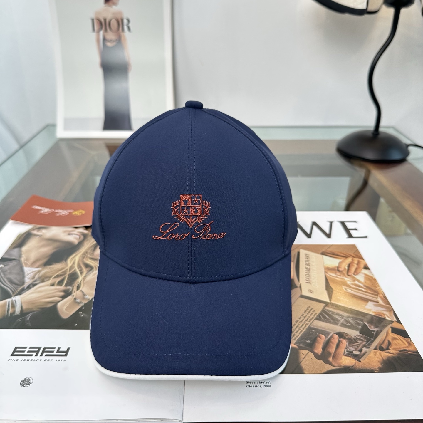 Loro Piana(诺悠翩雅) 专柜 新款高版本棒球帽，大牌同步，超好搭配，出货！