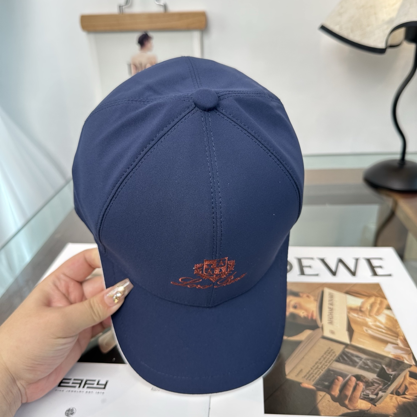 Loro Piana(诺悠翩雅) 专柜 新款高版本棒球帽，大牌同步，超好搭配，出货！