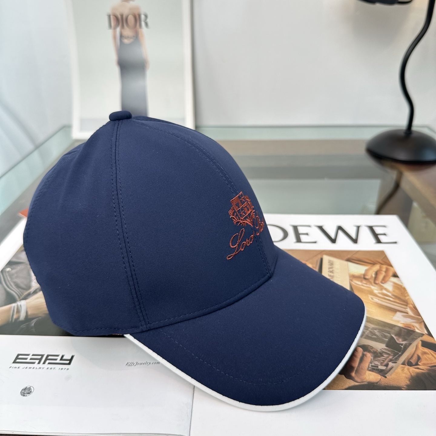 Loro Piana(诺悠翩雅) 专柜 新款高版本棒球帽，大牌同步，超好搭配，出货！