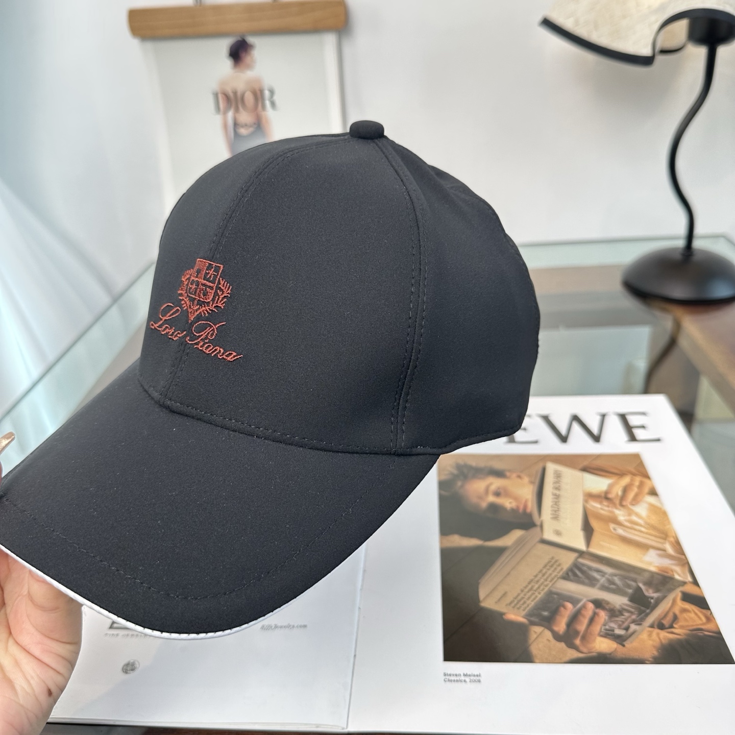Loro Piana(诺悠翩雅) 专柜 新款高版本棒球帽，大牌同步，超好搭配，出货！