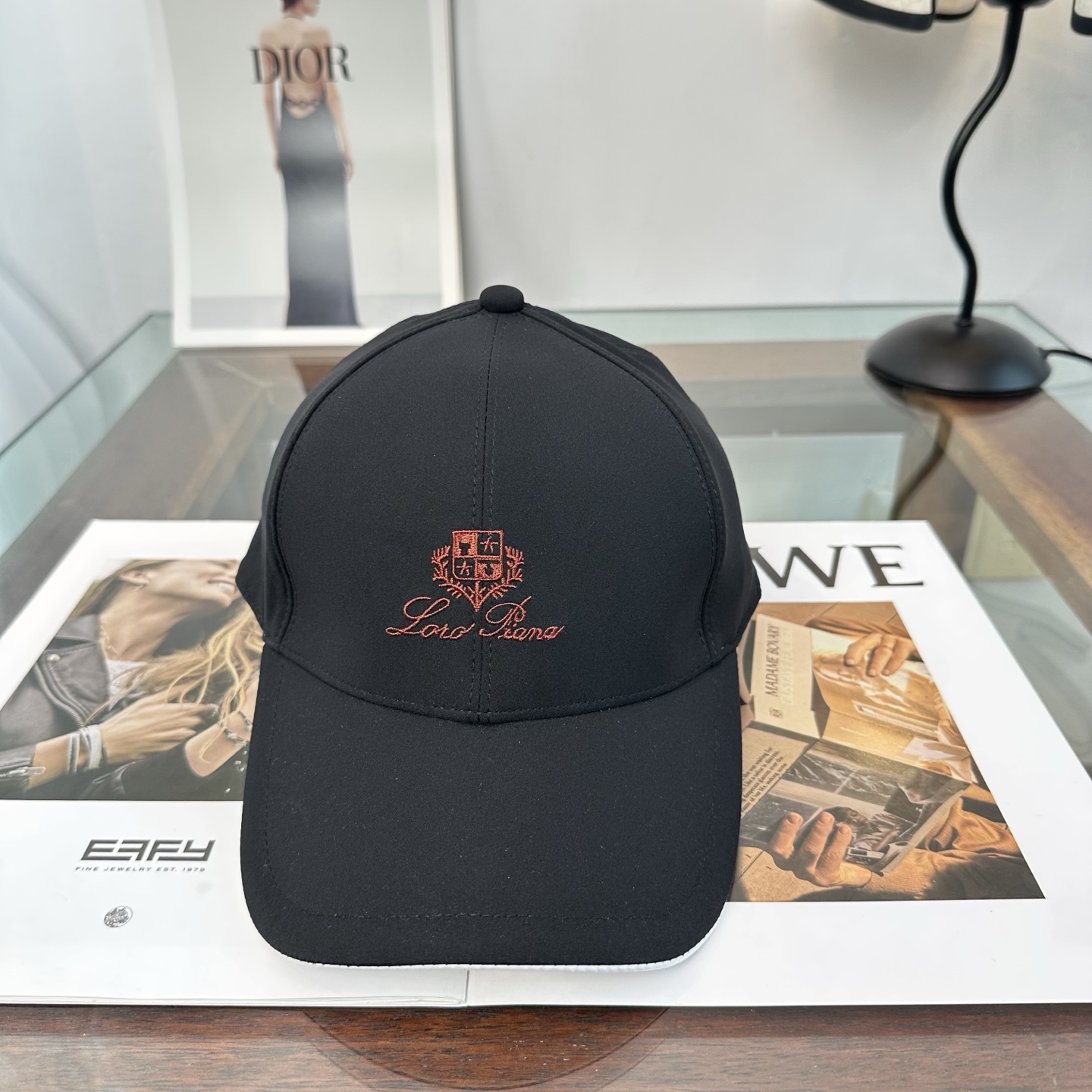 Loro Piana(诺悠翩雅) 专柜 新款高版本棒球帽，大牌同步，超好搭配，出货！