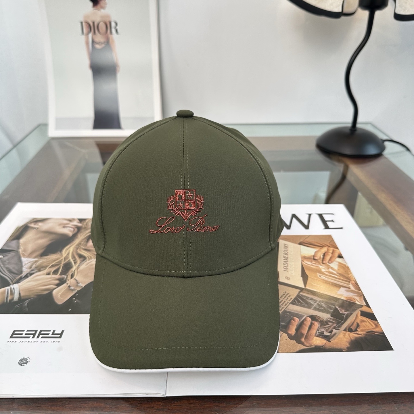 Loro Piana(诺悠翩雅) 专柜 新款高版本棒球帽，大牌同步，超好搭配，出货！