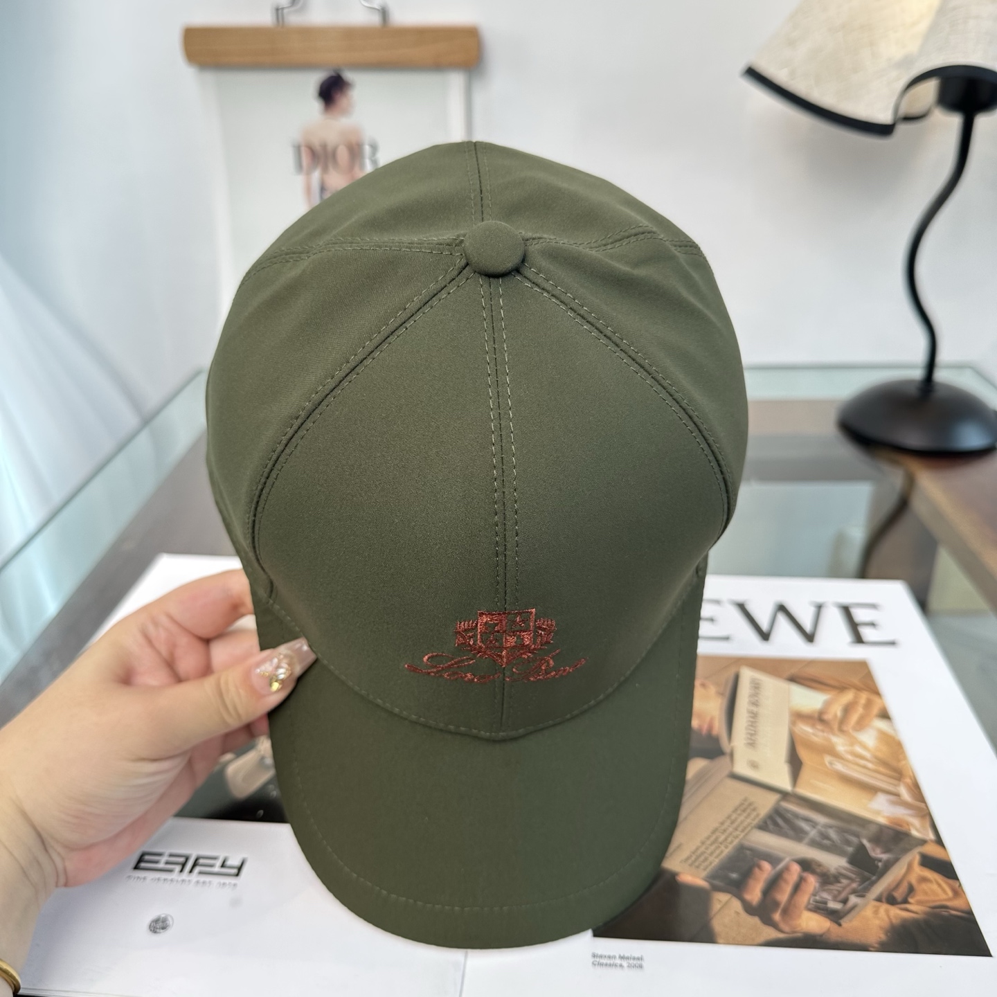 Loro Piana(诺悠翩雅) 专柜 新款高版本棒球帽，大牌同步，超好搭配，出货！