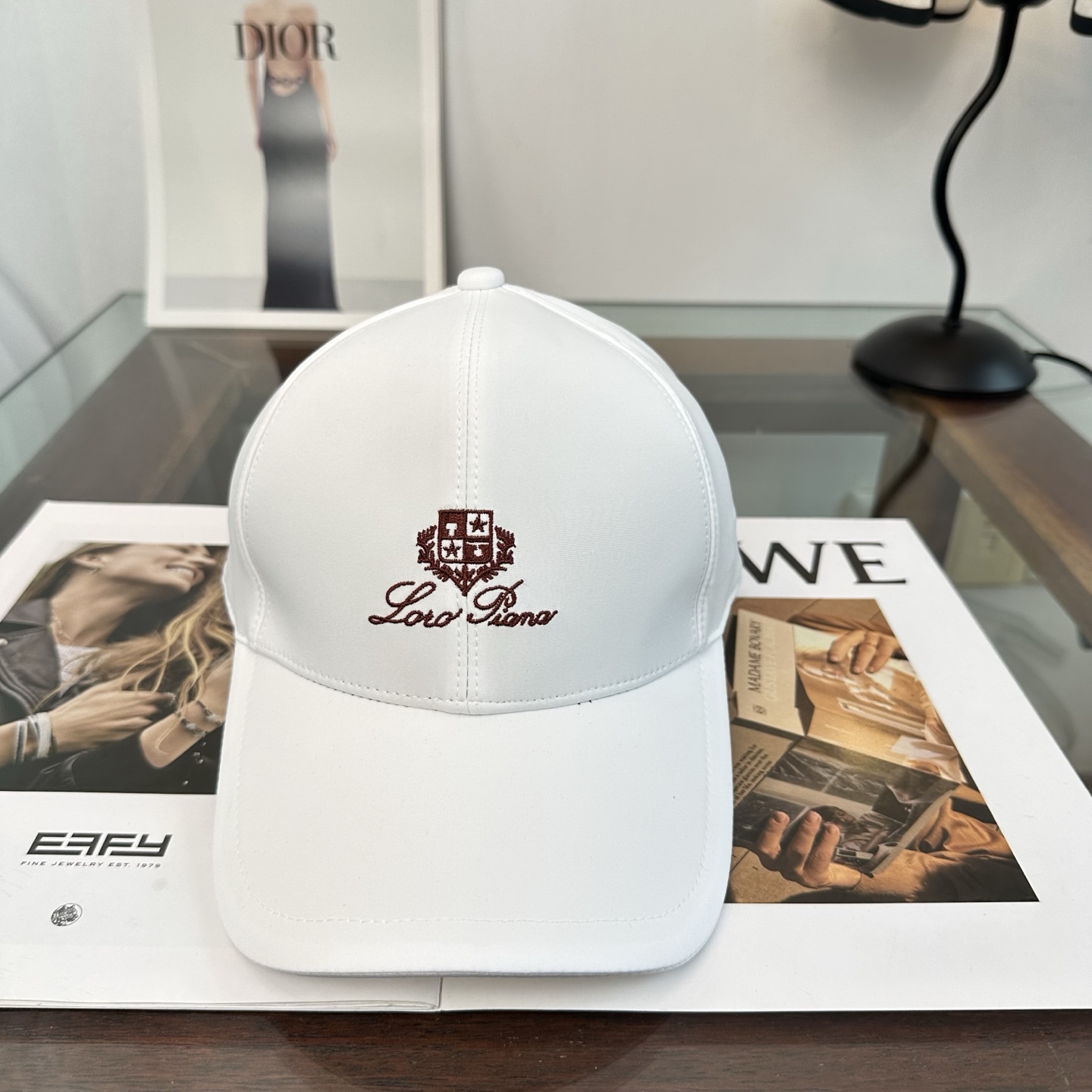 Loro Piana(诺悠翩雅) 专柜 新款高版本棒球帽，大牌同步，超好搭配，出货！