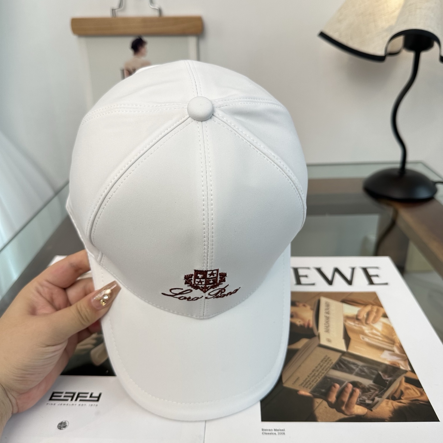 Loro Piana(诺悠翩雅) 专柜 新款高版本棒球帽，大牌同步，超好搭配，出货！
