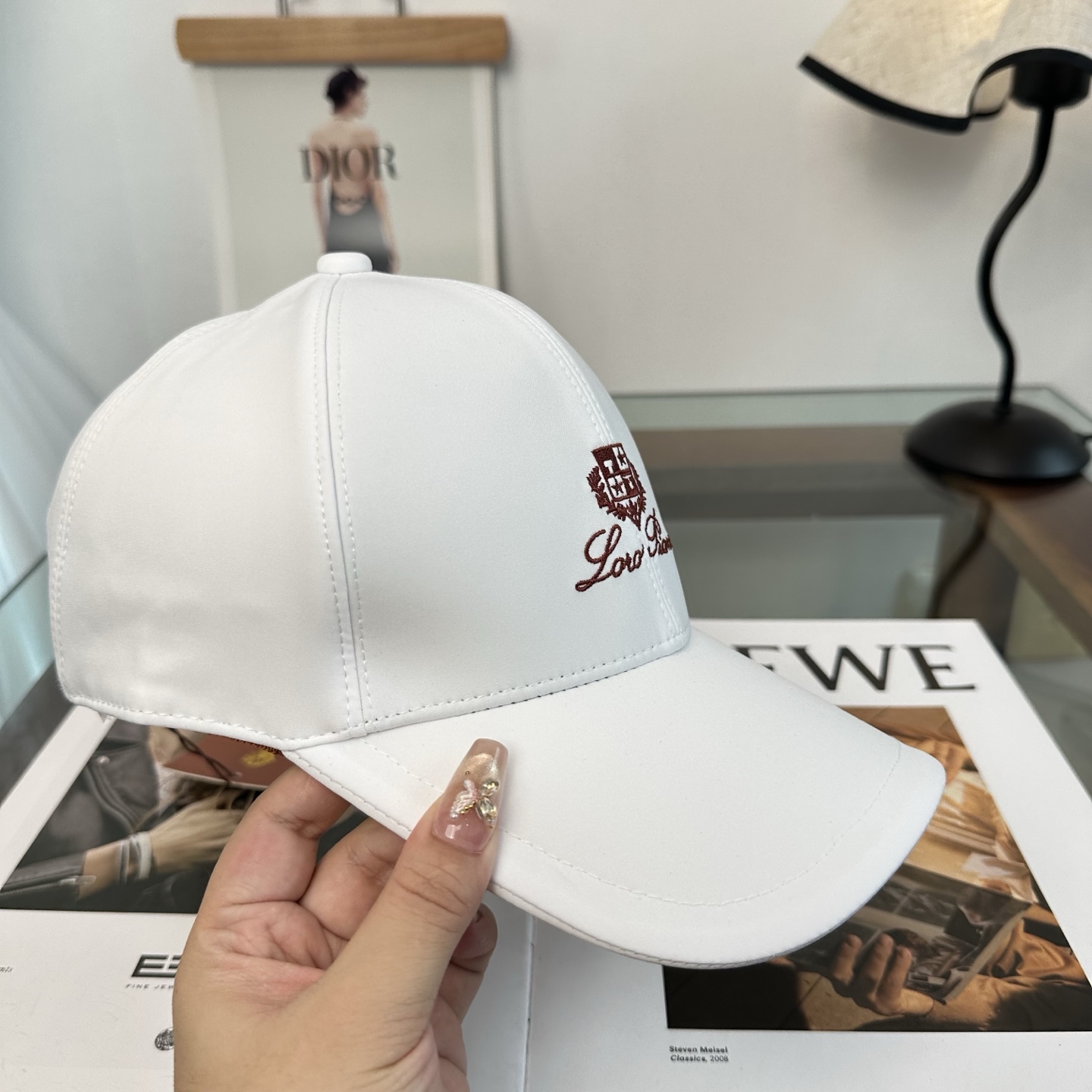 Loro Piana(诺悠翩雅) 专柜 新款高版本棒球帽，大牌同步，超好搭配，出货！