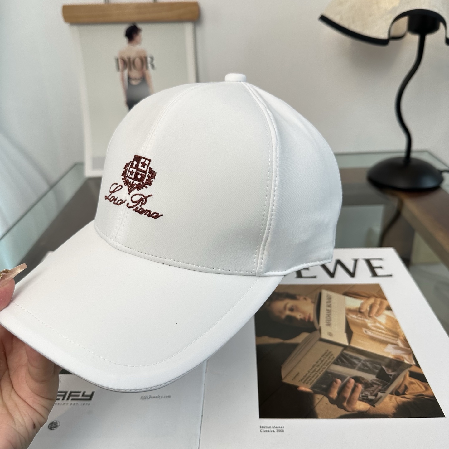 Loro Piana(诺悠翩雅) 专柜 新款高版本棒球帽，大牌同步，超好搭配，出货！