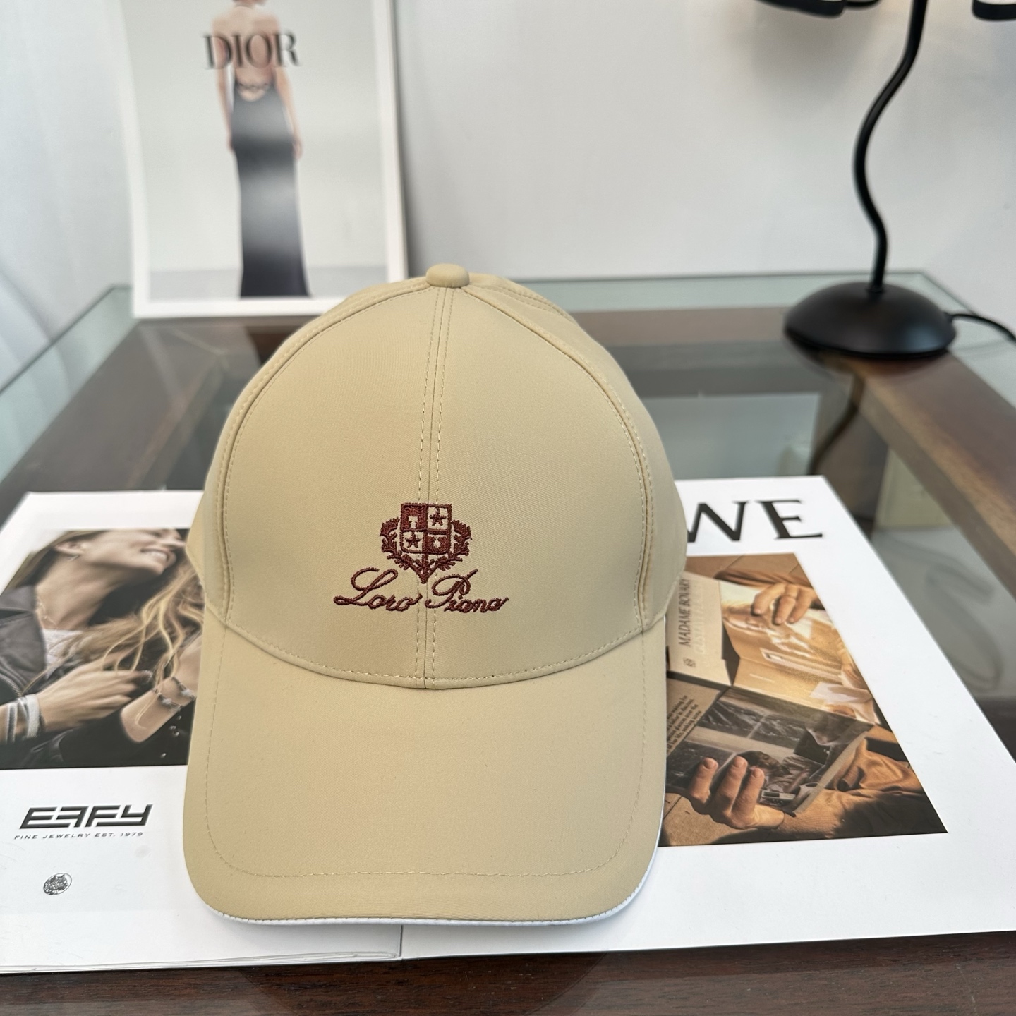 Loro Piana(诺悠翩雅) 专柜 新款高版本棒球帽，大牌同步，超好搭配，出货！