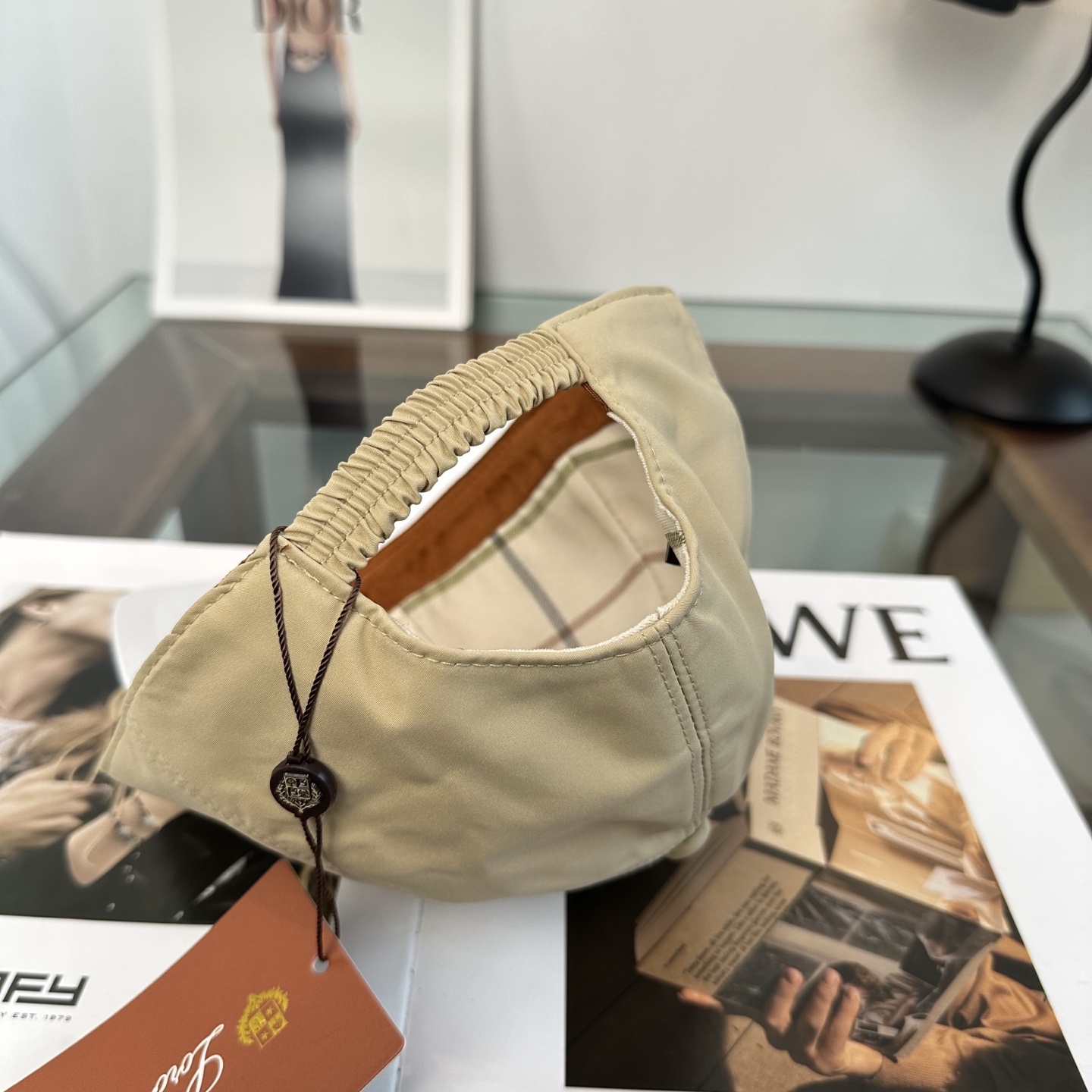 Loro Piana(诺悠翩雅) 专柜 新款高版本棒球帽，大牌同步，超好搭配，出货！