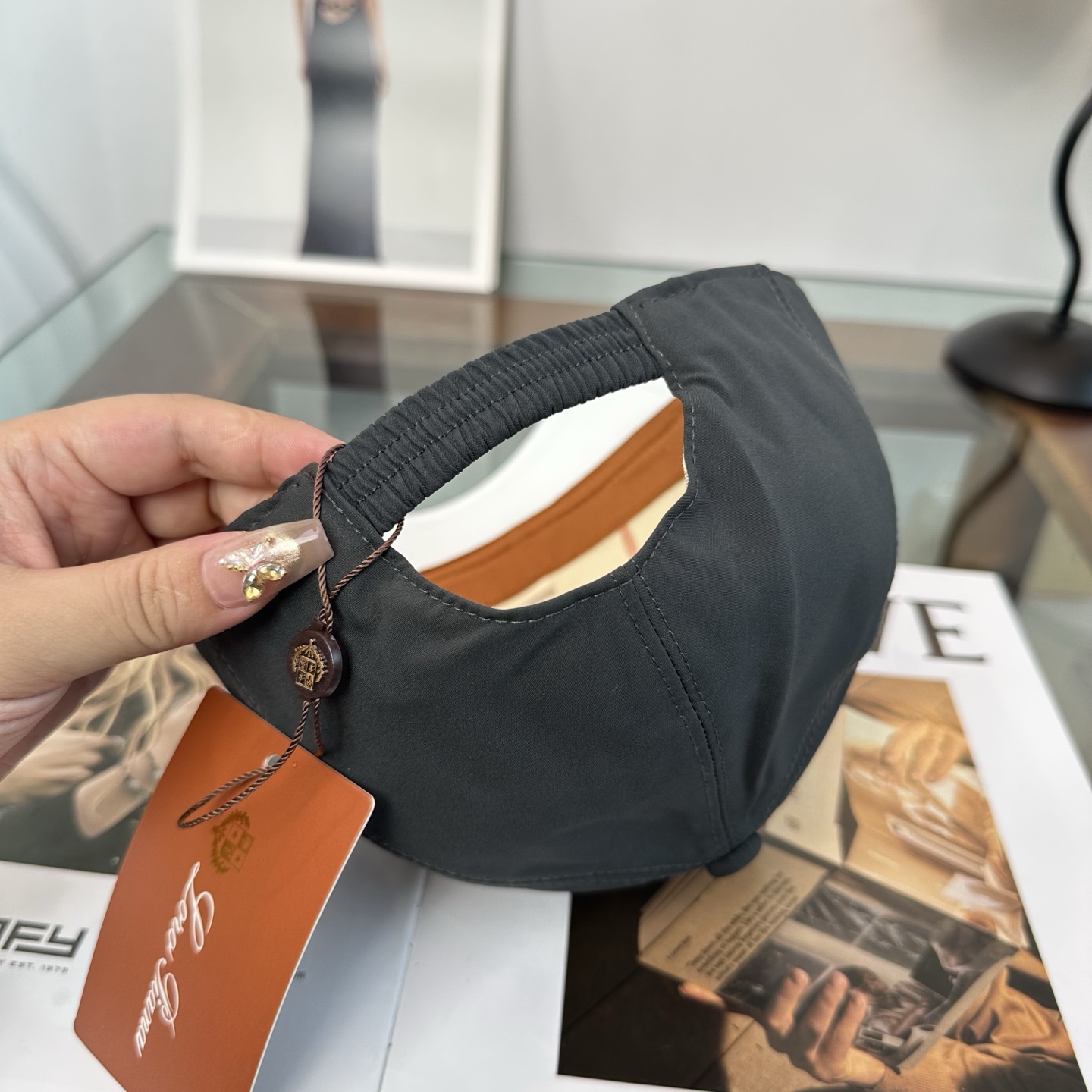 Loro Piana(诺悠翩雅) 专柜 新款高版本棒球帽，大牌同步，超好搭配，出货！