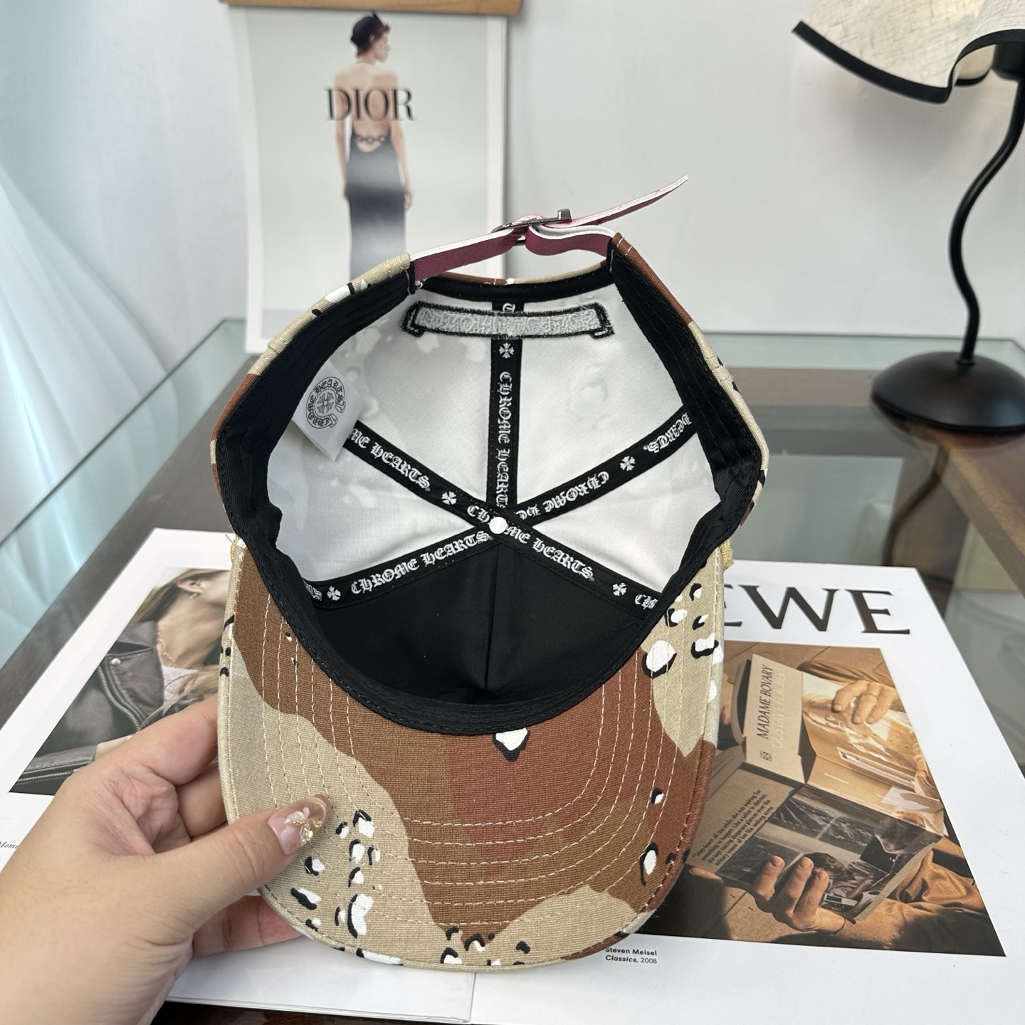 Chrome hearts 克罗心 新款 高品质棒球帽，高端定制版！网红时尚博主同款！墙裂推荐！质量巨好