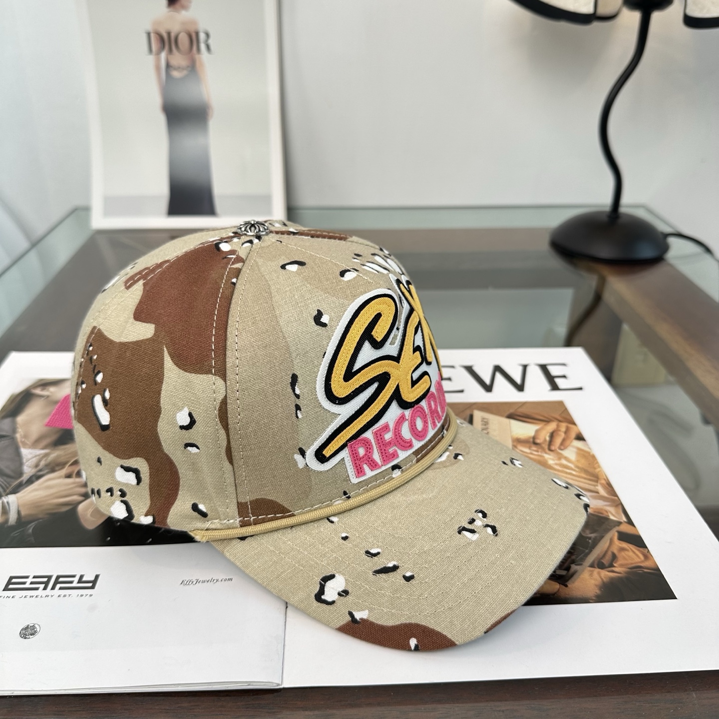 Chrome hearts 克罗心 新款 高品质棒球帽，高端定制版！网红时尚博主同款！墙裂推荐！质量巨好