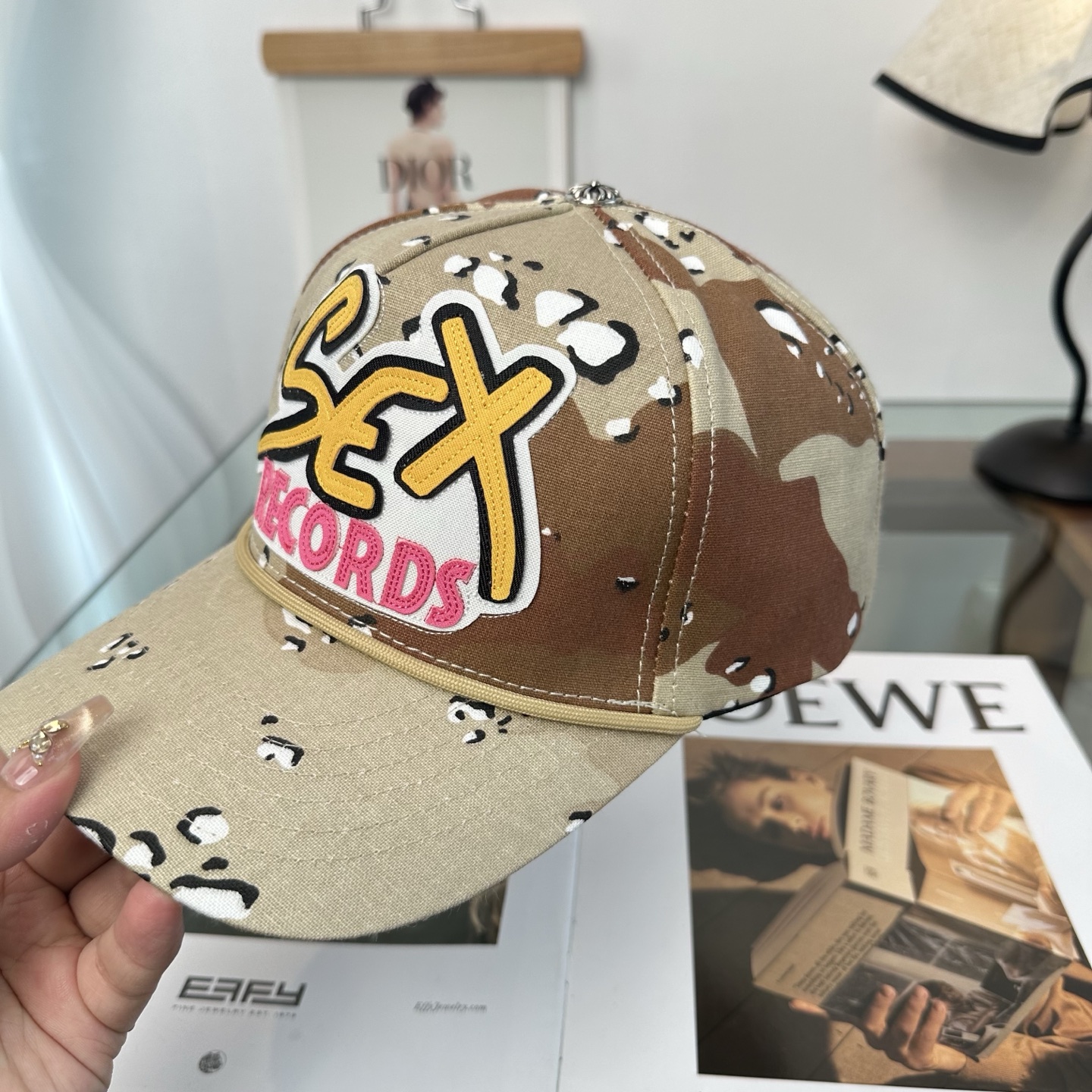 Chrome hearts 克罗心 新款 高品质棒球帽，高端定制版！网红时尚博主同款！墙裂推荐！质量巨好