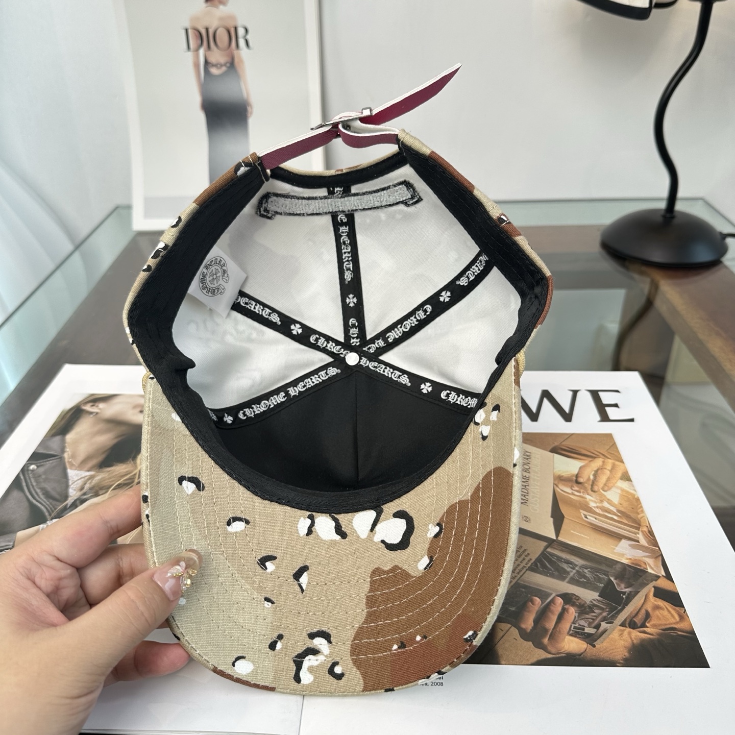 Chrome hearts 克罗心 新款 高品质棒球帽，高端定制版！网红时尚博主同款！墙裂推荐！质量巨好