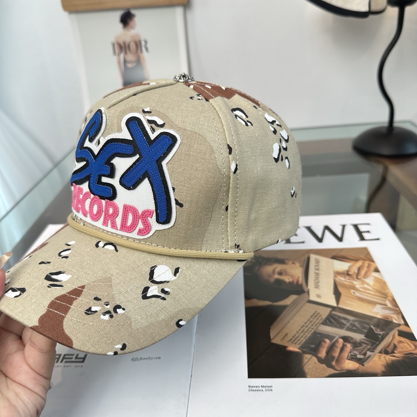 Chrome hearts 克罗心 新款 高品质棒球帽，高端定制版！网红时尚博主同款！墙裂推荐！质量巨好