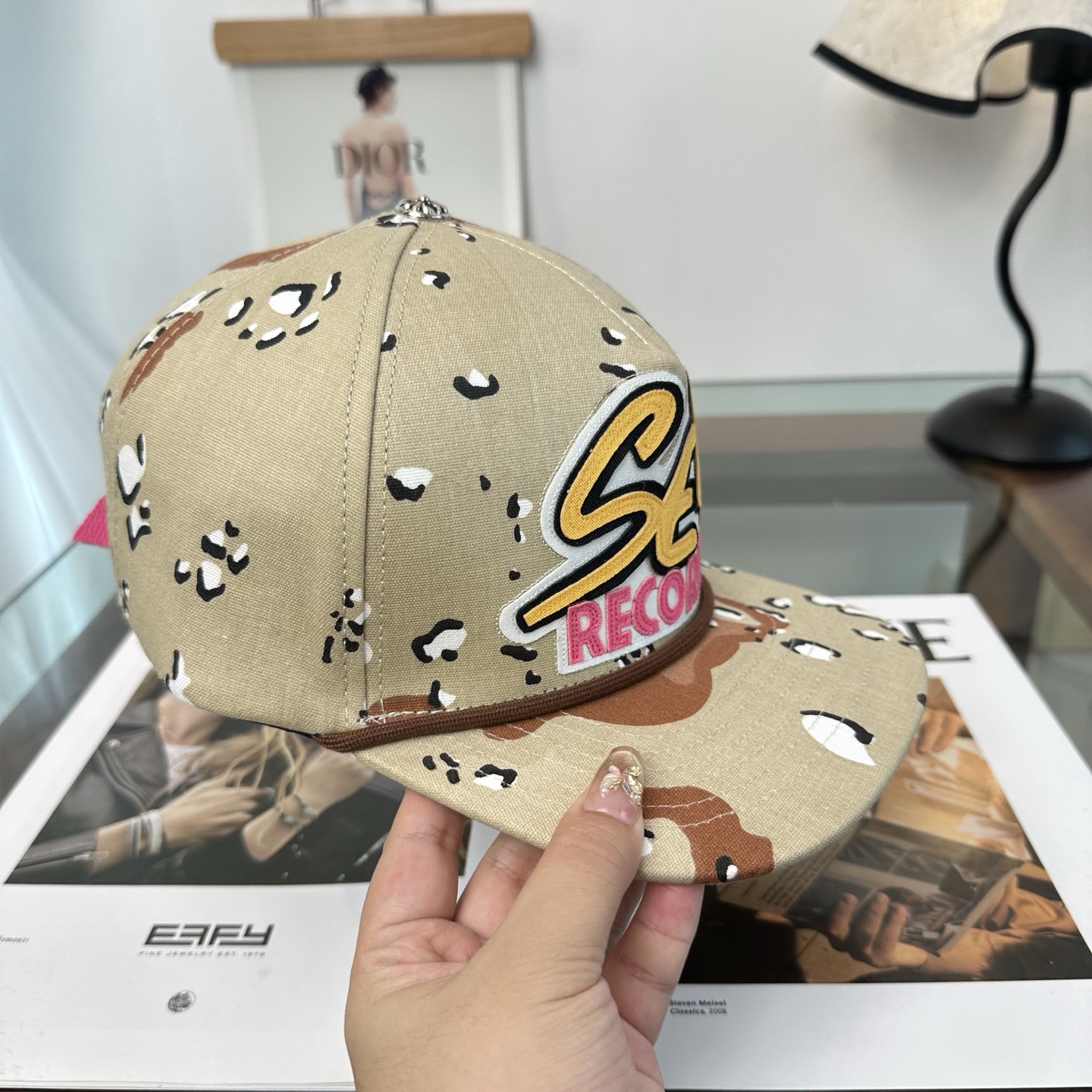 Chrome hearts 克罗心 新款 高品质棒球帽，高端定制版！网红时尚博主同款！墙裂推荐！质量巨好