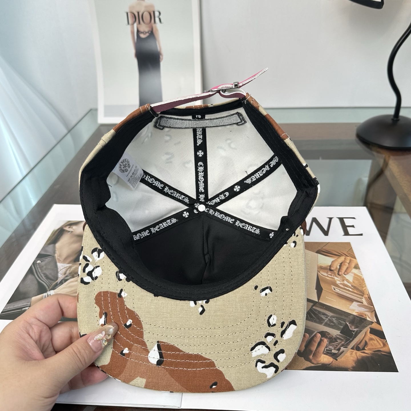 Chrome hearts 克罗心 新款 高品质棒球帽，高端定制版！网红时尚博主同款！墙裂推荐！质量巨好