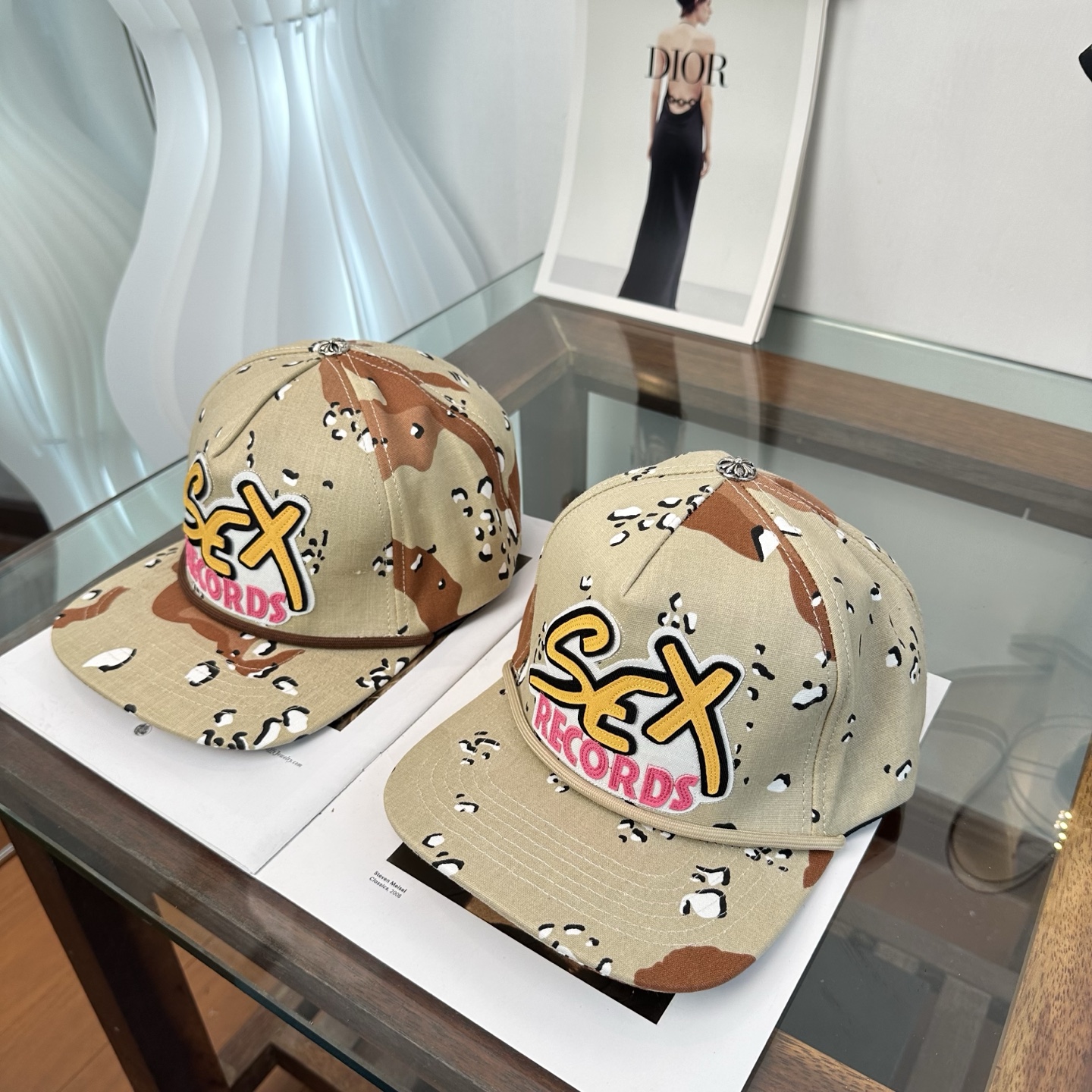 Chrome hearts 克罗心 新款 高品质棒球帽，高端定制版！网红时尚博主同款！墙裂推荐！质量巨好