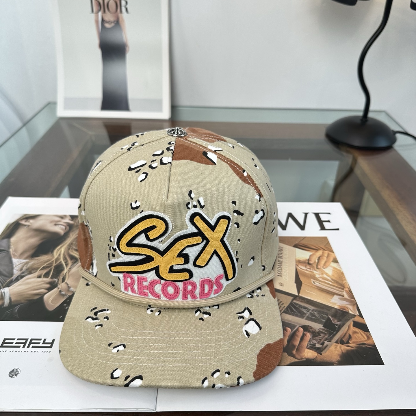 Chrome hearts 克罗心 新款 高品质棒球帽，高端定制版！网红时尚博主同款！墙裂推荐！质量巨好