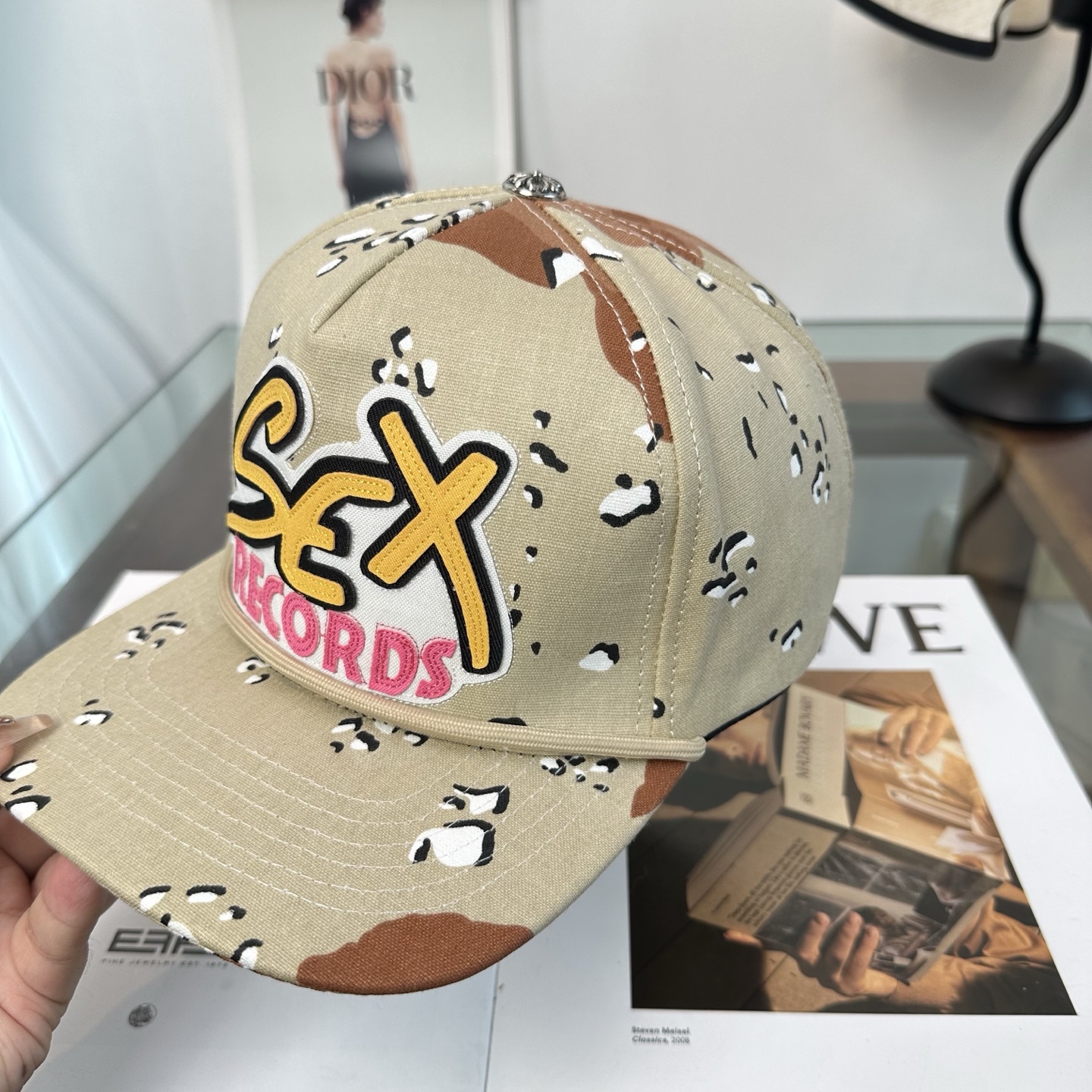 Chrome hearts 克罗心 新款 高品质棒球帽，高端定制版！网红时尚博主同款！墙裂推荐！质量巨好