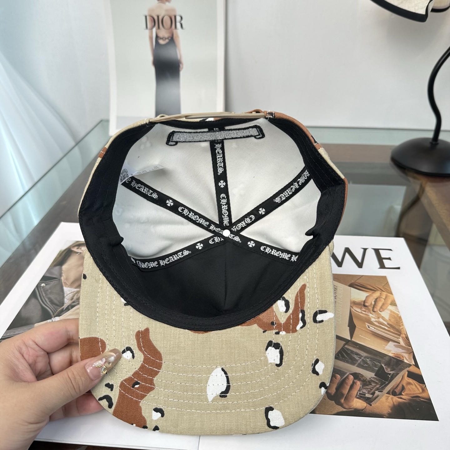 Chrome hearts 克罗心 新款 高品质棒球帽，高端定制版！网红时尚博主同款！墙裂推荐！质量巨好