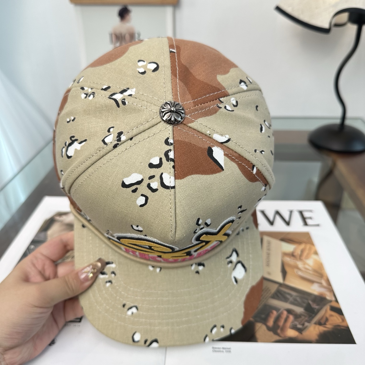 Chrome hearts 克罗心 新款 高品质棒球帽，高端定制版！网红时尚博主同款！墙裂推荐！质量巨好