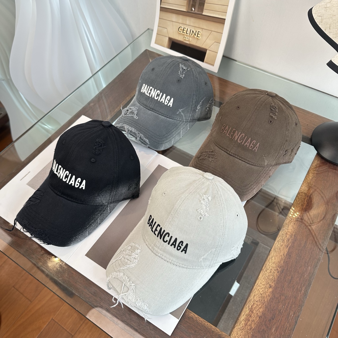 Balenciaga 新品Balenciaga 巴黎世家字母新款棒球帽