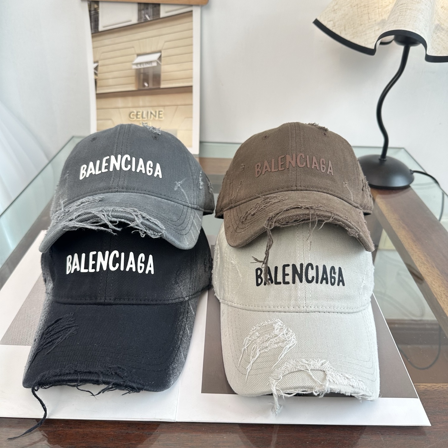 Balenciaga 新品Balenciaga 巴黎世家字母新款棒球帽