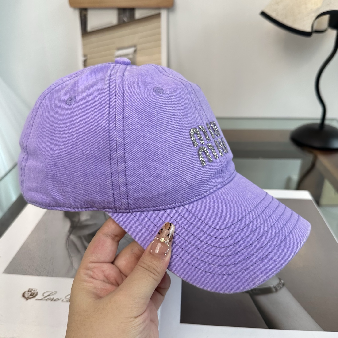 谬谬miumiu 新款棒球帽，正品开模订制，原版做工细致质量超赞！